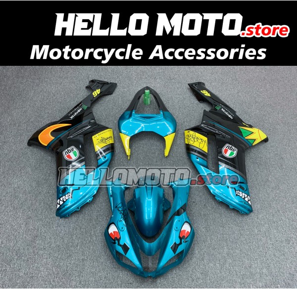 Kawasaki ZX-6R 636 2007-2008 Fairing P/N 4E9 Kawasaki ZX-6R 636 2007-2008 Fairing P/N 4E9