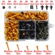Aluminum Alloy Screw Set 195 Pcs (Universal Model) - Gold