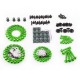 Aluminum Alloy Screw Set 195 Pcs (Universal Model) - Green
