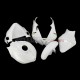 Yamaha YZF-R6 2006-2007 Racing Fairing P/N 3L-Race