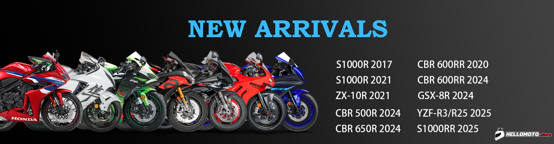 HelloMoto Motorcycle Fairings Store - New Arrivals