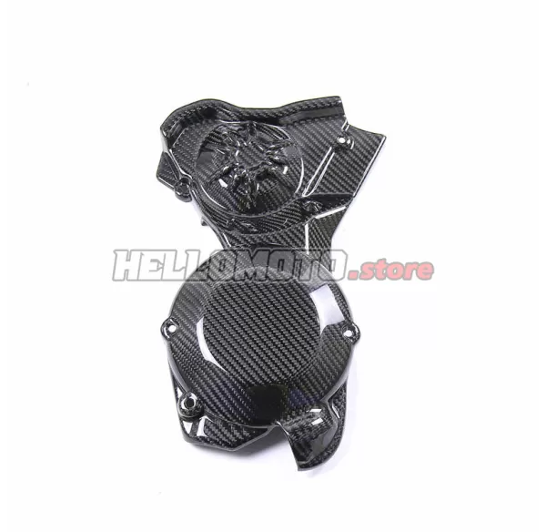 Aprilia RSV4 2021-2024 Carbon Fiber Left Engine Cover Aprilia RSV4 2021-2024 Carbon Fiber Left Engine Cover