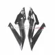 Yamaha YZF-R3/R25 2019-2024 Carbon Fiber Seat Side Panel Yamaha YZF-R3/R25 2019-2024 Carbon Fiber Seat Side Panel