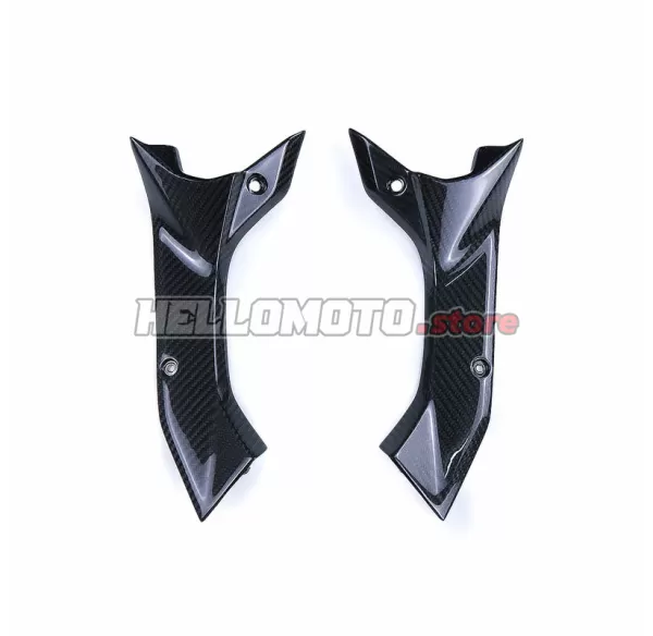 Yamaha YZF-R6 2017-2025 Carbon Fiber Dash Panel Side Covers Yamaha YZF-R6 2017-2025 Carbon Fiber Dash Panel Side Covers