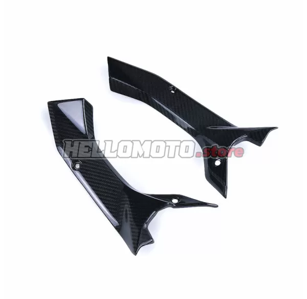 Yamaha YZF-R6 2017-2025 Carbon Fiber Dash Panel Side Covers Yamaha YZF-R6 2017-2025 Carbon Fiber Dash Panel Side Covers