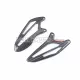 Yamaha YZF-R7 2021-2025 Carbon Fiber Heel Guards Plate Protector