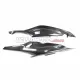 Yamaha T-MAX 560 2020-2021 Carbon Fiber Rear Seat Tail Side Panel