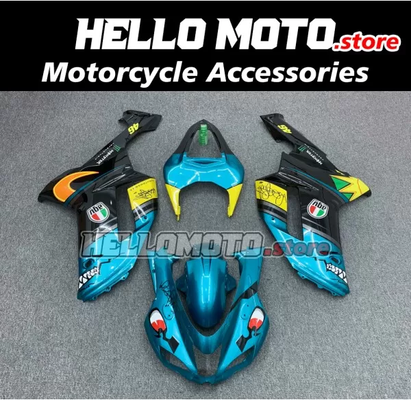 Kawasaki ZX-6R 636 2007-2008 Fairing P/N 4E9 Kawasaki ZX-6R 636 2007-2008 Fairing P/N 4E9