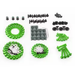 Aluminum Alloy Screw Set 195 Pcs (Universal Model) - Green