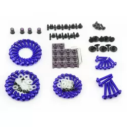 Aluminum Alloy Screw Set 195 Pcs (Universal Model) - Blue