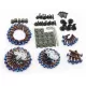 Stainless Steel Screw Set 195 Pcs (Universal Model) - Blue Enamel
