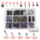 Stainless Steel Screw Set 195 Pcs (Universal Model) - Fired Purple
