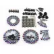 Stainless Steel Screw Set 195 Pcs (Universal Model) - Fired Purple