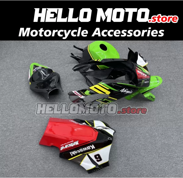 Kawasaki ZX-6R 636 2009-2012 Racing Fairing P/N 4F-Race2