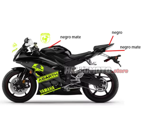 Yamaha YZF-R6 2006-2007 Fairing P/N 3L30 Yamaha YZF-R6 2006-2007 Fairing P/N 3L30